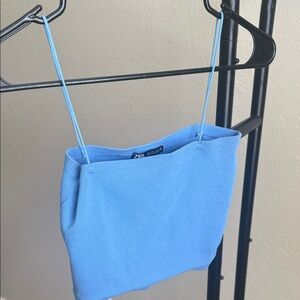 ZARA Ribbed Crop Top